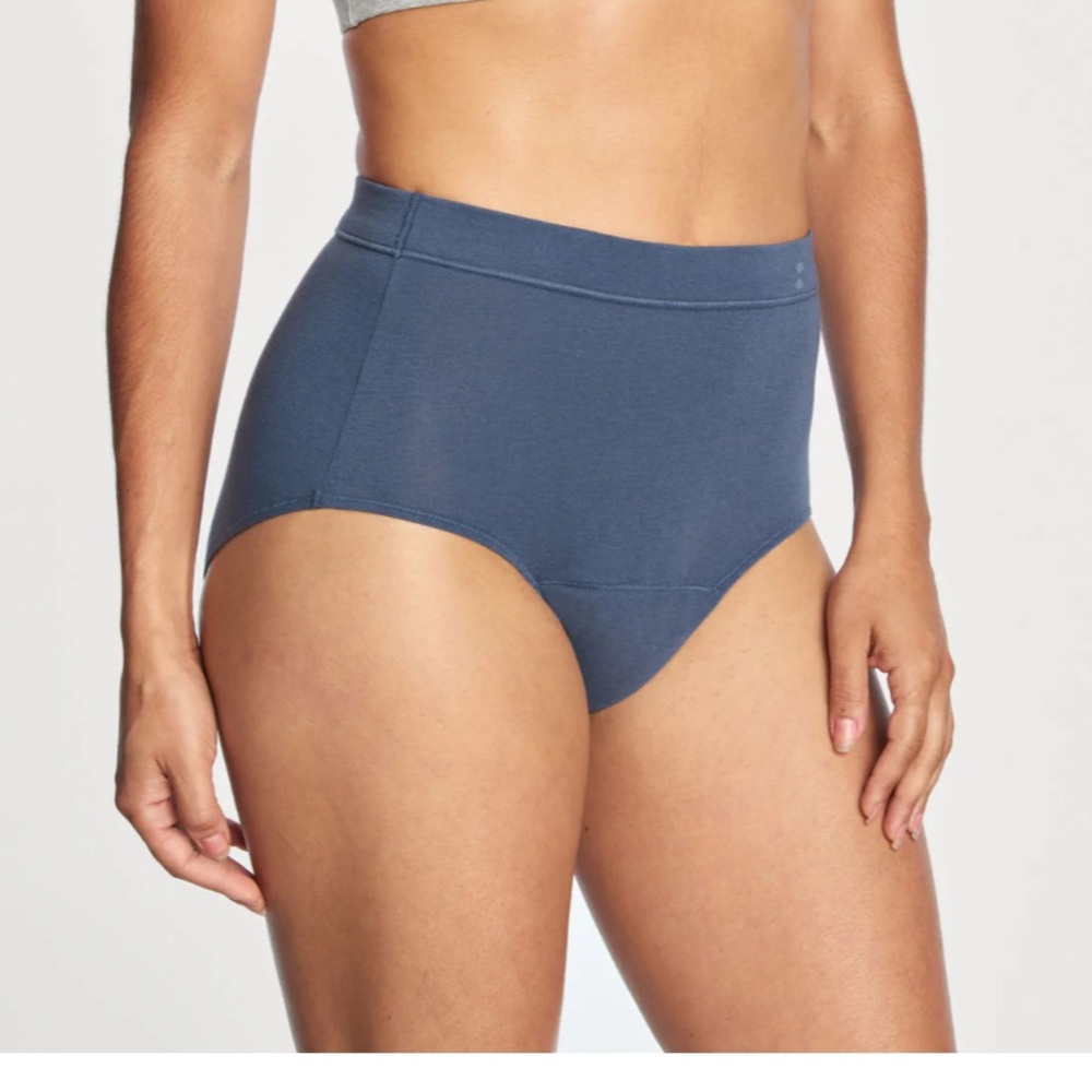 NEW WITH TAGS - Thinx Everyday Comfort Hi-Waist - Storm